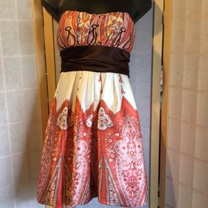 B.Darlin strapless babydoll dress for HoCo